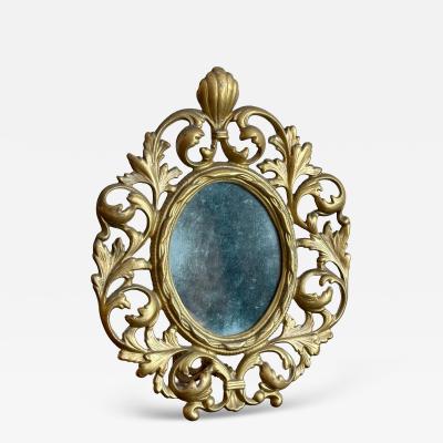 Victorian Brass Picture Frame