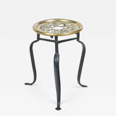 Victorian Brass Round Trivet