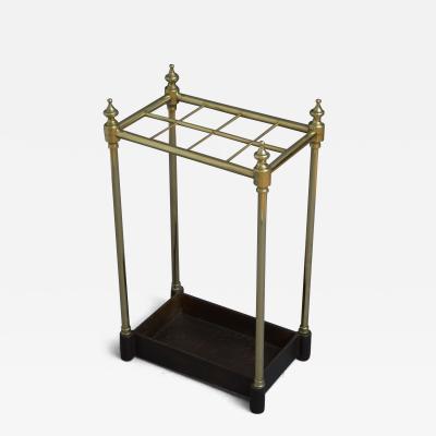 Victorian Brass Umbrella Stand