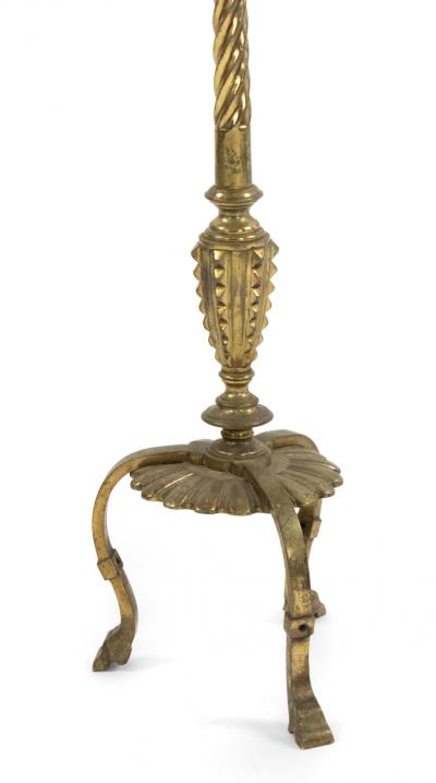 Victorian Bronze Fire Tool Stand