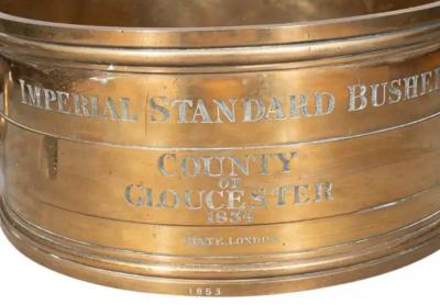 Victorian Bronze Imperial Standard Bushel Measure