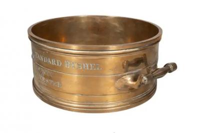 Victorian Bronze Imperial Standard Bushel Measure
