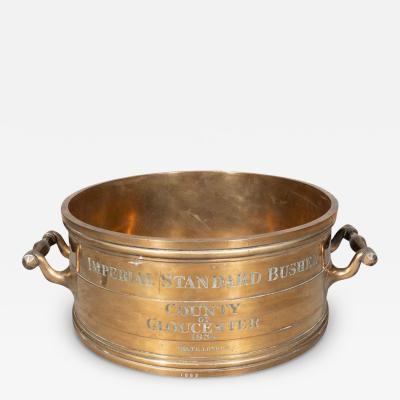 Victorian Bronze Imperial Standard Bushel Measure