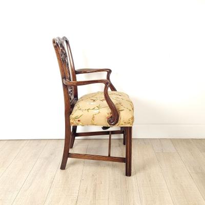 Victorian Chippendale Style Armchair