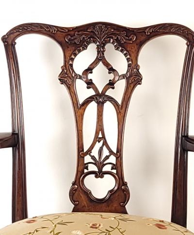 Victorian Chippendale Style Armchair