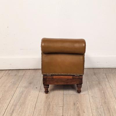 Victorian Edwardian Adjustable Gout Stool