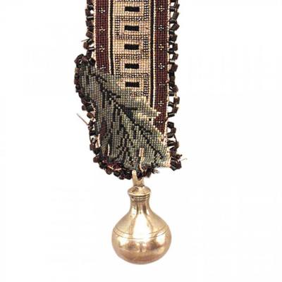 Victorian Embroidered Bell Pull