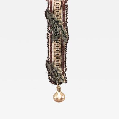 Victorian Embroidered Bell Pull
