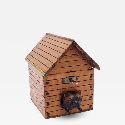 Victorian English Doghouse Box circa 1860