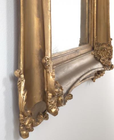 Victorian Giltwood Mirror U S A 19th century