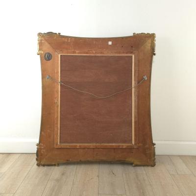 Victorian Giltwood Mirror U S A 19th century