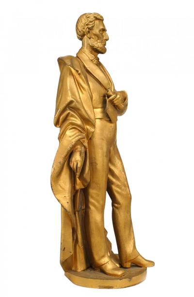 Victorian Gold Painted Lincoln