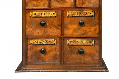 Victorian Mahogany Apothecary Chest