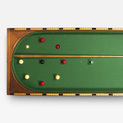 Victorian Mahogany Bagatelle Table