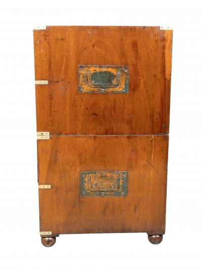 Victorian Mahogany Campaign Chest