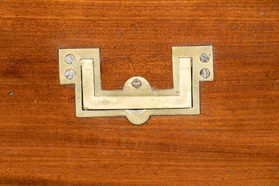 Victorian Mahogany Campaign Chest