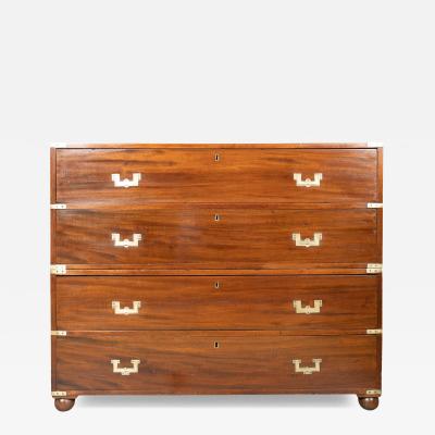 Victorian Mahogany Campaign Chest
