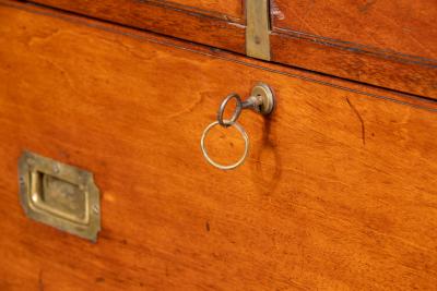 Victorian Mahogany Campaign Chest