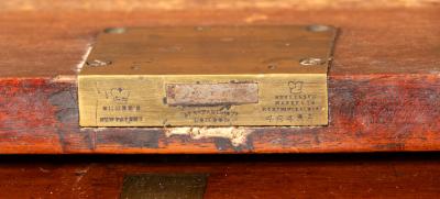 Victorian Mahogany Campaign Chest