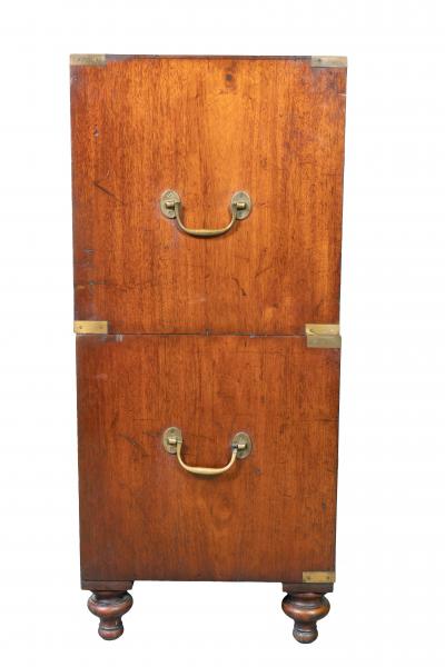 Victorian Mahogany Campaign Chest
