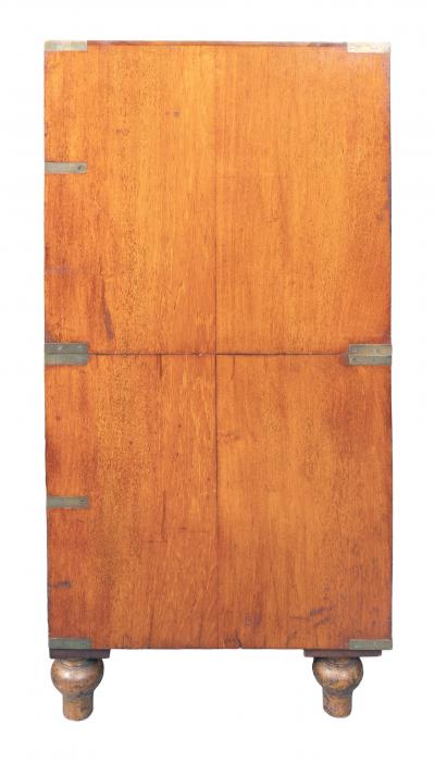 Victorian Mahogany Campaign Chest