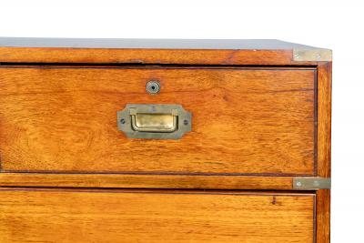 Victorian Mahogany Campaign Chest