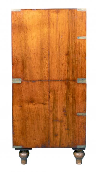 Victorian Mahogany Campaign Chest