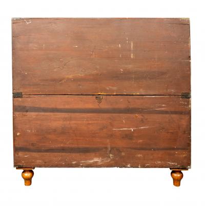 Victorian Mahogany Campaign Chest