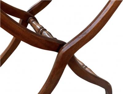 Victorian Mahogany Campaign Table