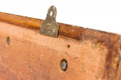 Victorian Mahogany Elephant Wall Hatrack