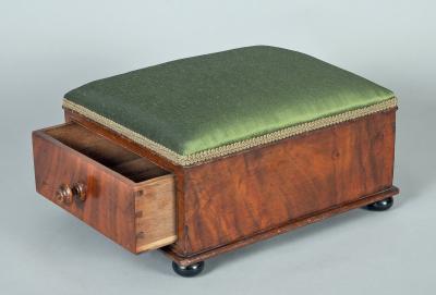 Victorian Mahogany Footstool