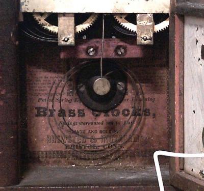 Victorian Mahogany Mantel Clock
