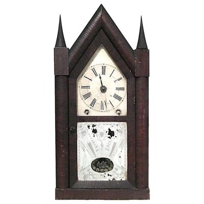 Victorian Mahogany Mantel Clock