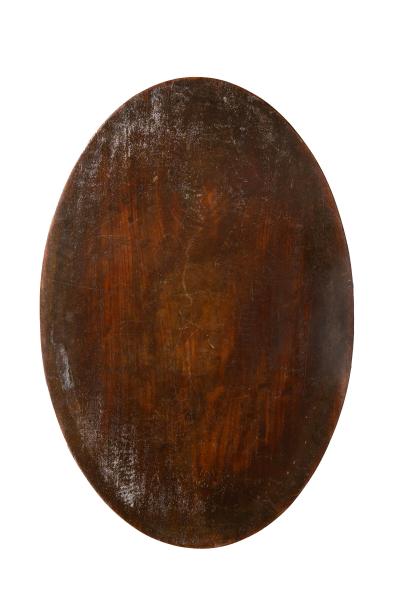 Victorian Mahogany Oval Tray