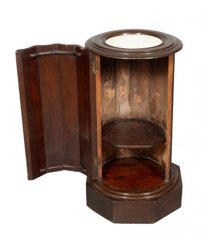 Victorian Mahogany Pedestal Cabinet