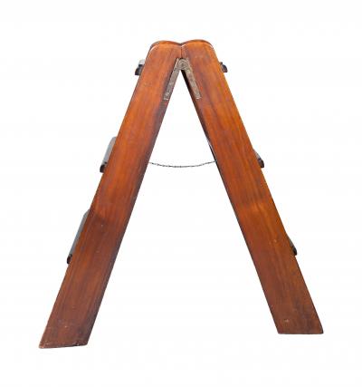 Victorian Mahogany Step Ladder