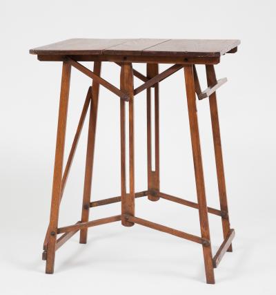 Victorian Metamorphic Artists Folding Table