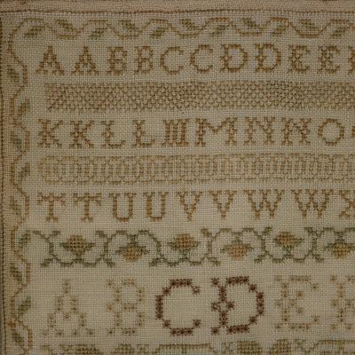Victorian Norfolk Sampler 1845 by EJ White
