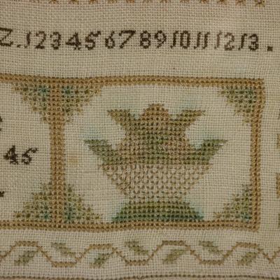 Victorian Norfolk Sampler 1845 by EJ White