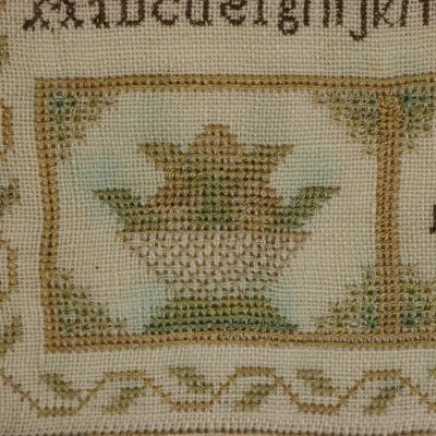 Victorian Norfolk Sampler 1845 by EJ White