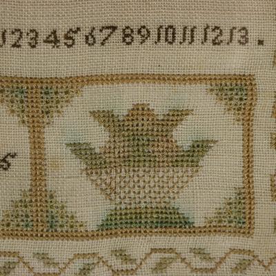 Victorian Norfolk Sampler 1845 by EJ White