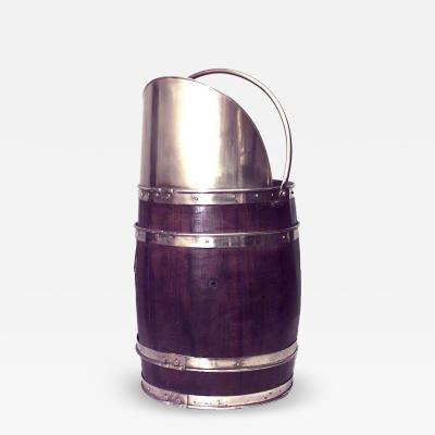 Victorian Oak Barrel Umbrella Stand