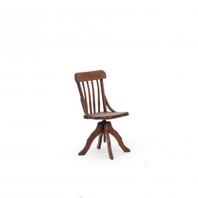 Victorian Oak Child Desk Chair