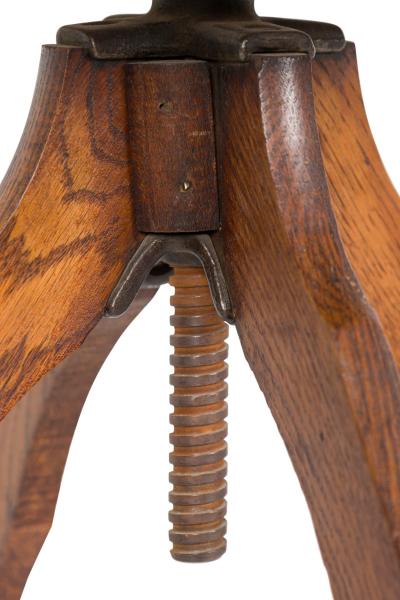 Victorian Oak Child Desk Chair