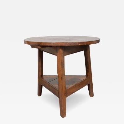 Victorian Oak Cricket Table