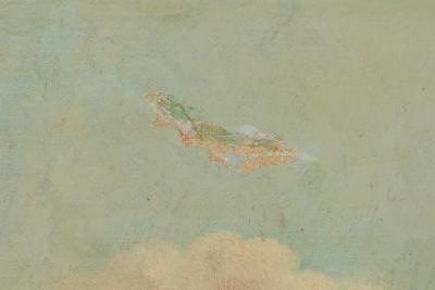 Victorian Oil Painting of Man with Cows Dog