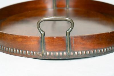 Victorian Oval Mahogany Tray