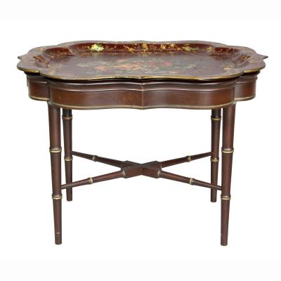 Victorian Papier Mache Tray Table