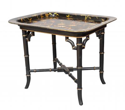 Victorian Papier Mache Tray Table
