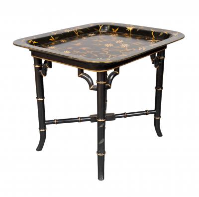 Victorian Papier Mache Tray Table